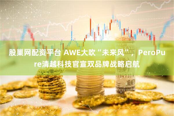 股巢网配资平台 AWE大吹“未来风”，PeroPure清越科技官宣双品牌战略启航